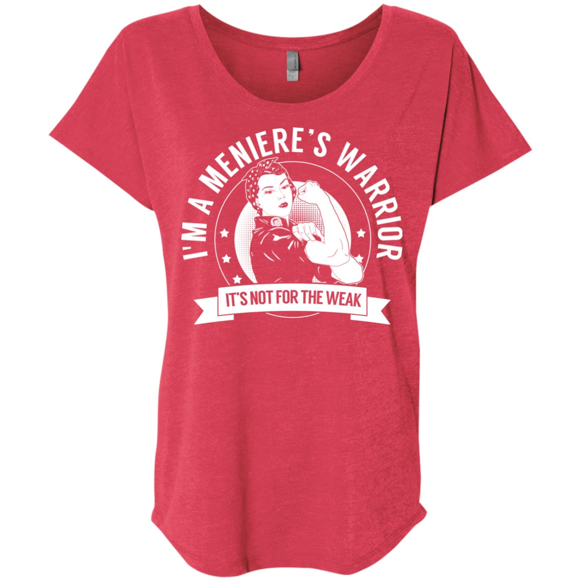 Meniere&#39;s Disease - Meniere’s Warrior NFTW Dolman Sleeve - The Unchargeables