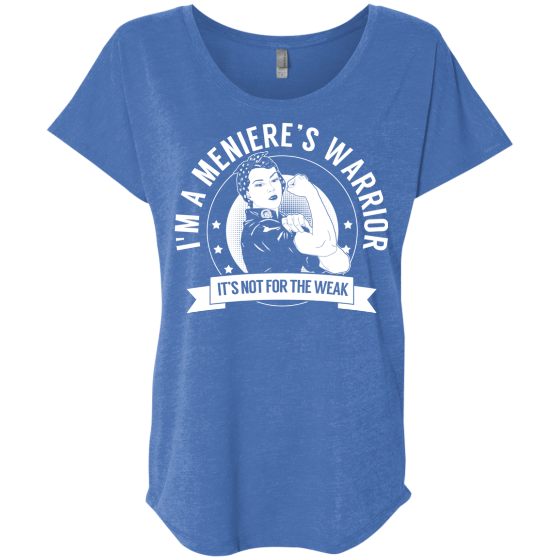 Meniere&#39;s Disease - Meniere’s Warrior NFTW Dolman Sleeve - The Unchargeables