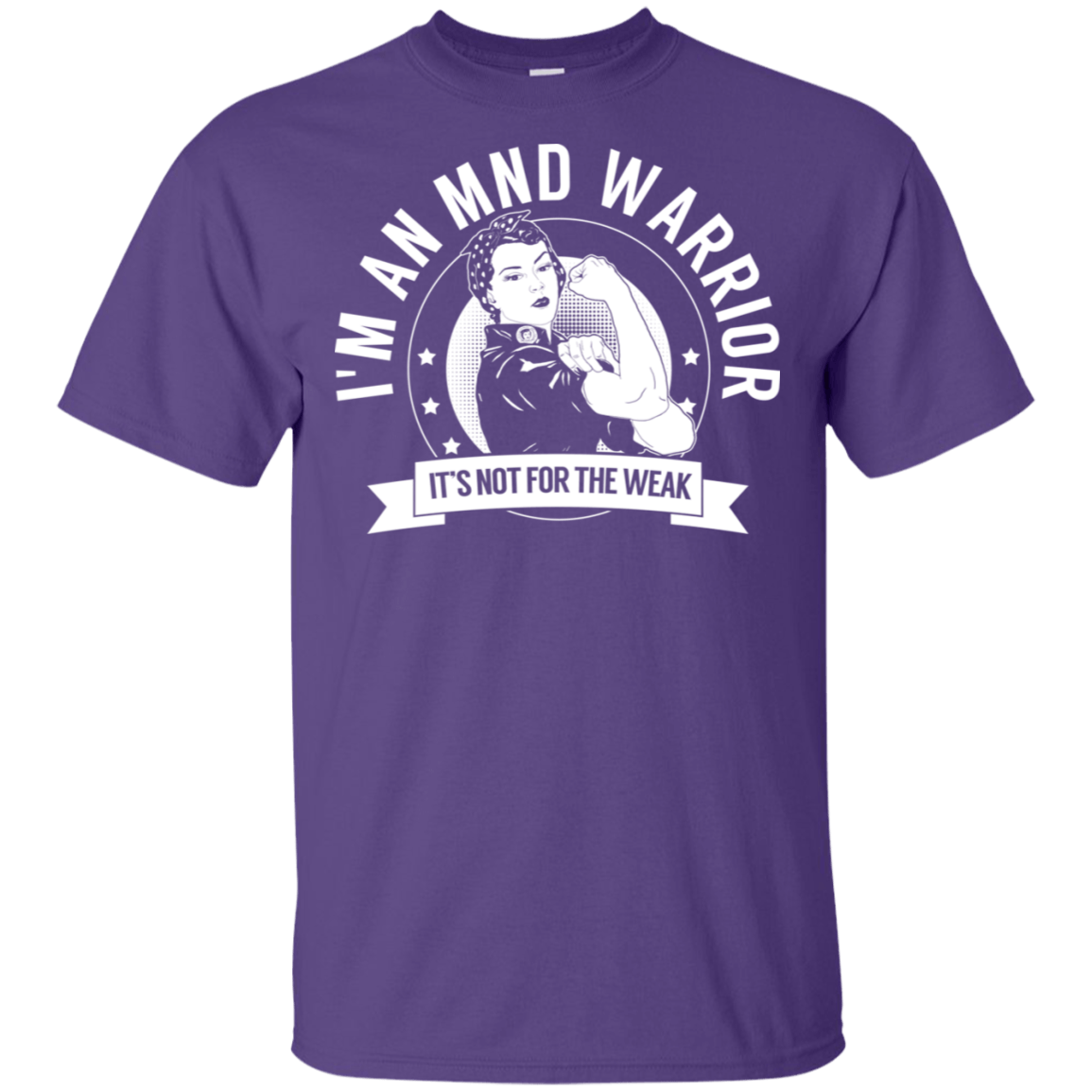 Motor Neurone Disease - MND Warrior NFTW Cotton Unisex Shirt - The Unchargeables