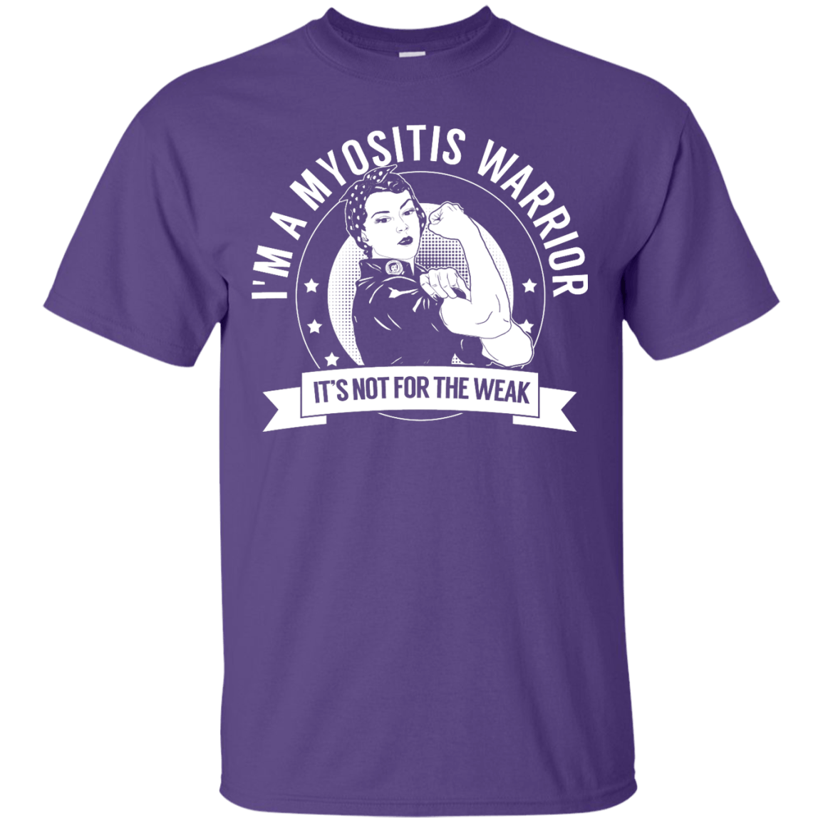 Myositis Warrior Not For The Weak Unisex Shirt - The Unchargeables