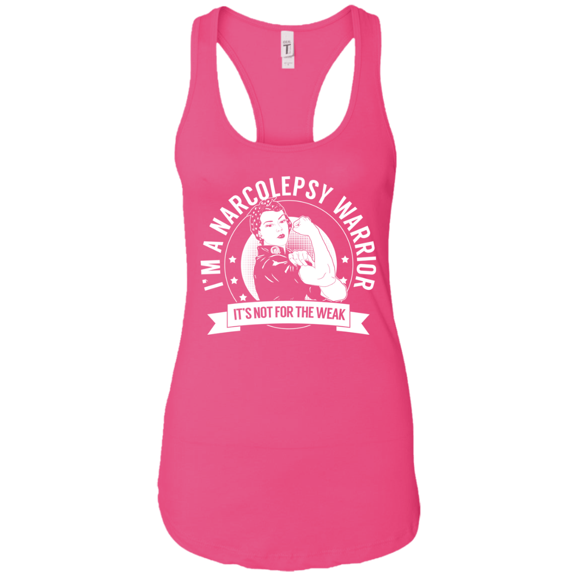 Narcolepsy Warrior NFTW Ideal Racerback Tank - The Unchargeables