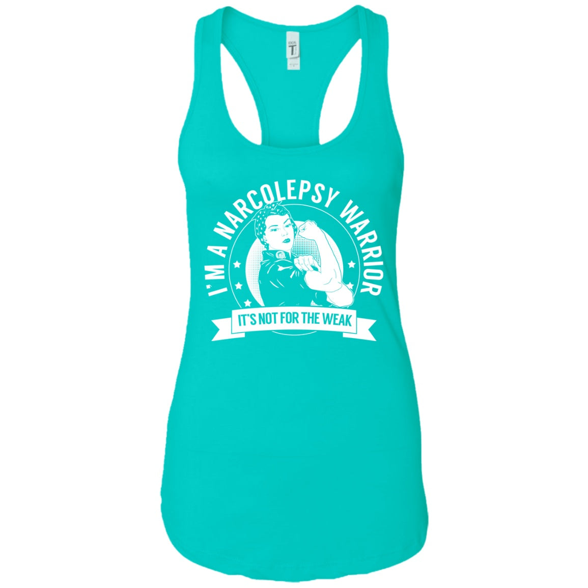 Narcolepsy Warrior NFTW Ideal Racerback Tank - The Unchargeables