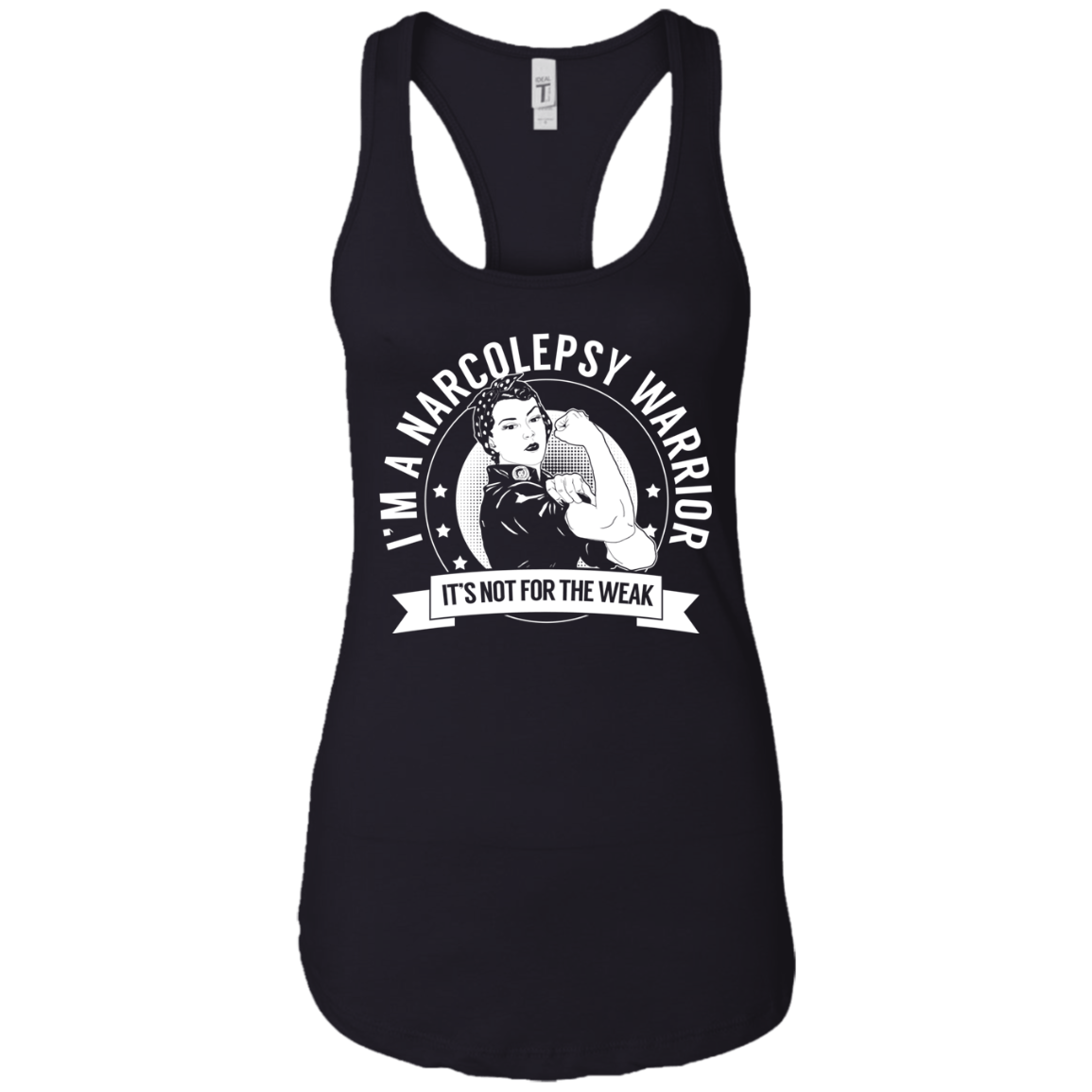 Narcolepsy Warrior NFTW Ideal Racerback Tank - The Unchargeables