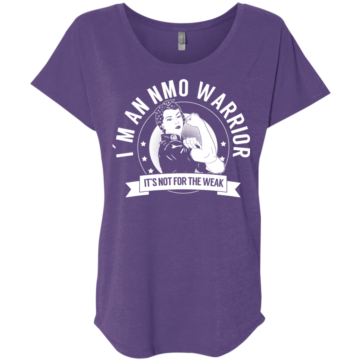 Neuromyelitis Optica - NMO Warrior NFTW Dolman Sleeve - The Unchargeables