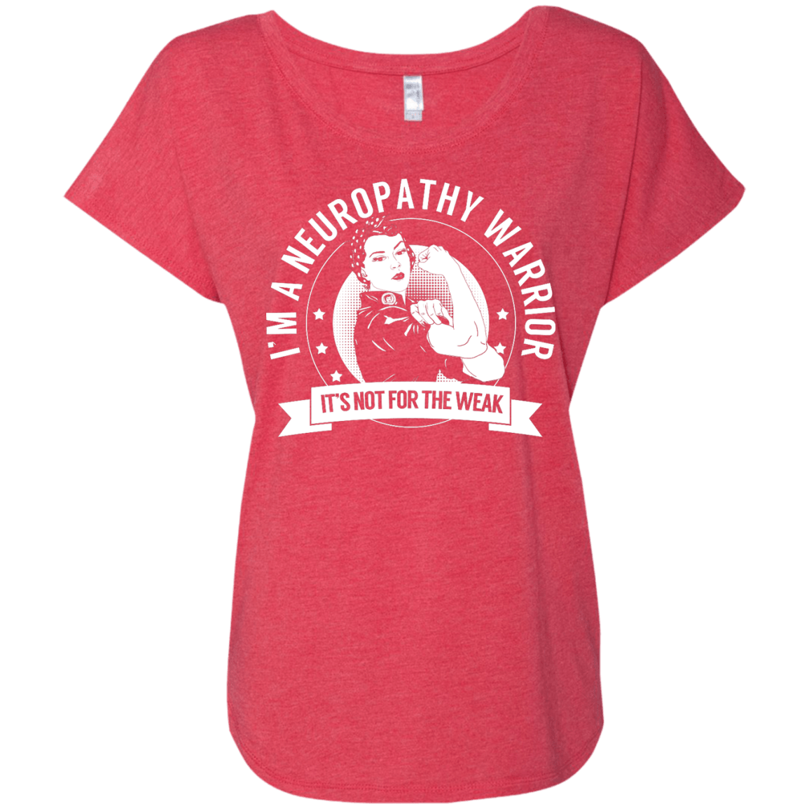 Neuropathy Warrior Not For The Weak Dolman Sleeve - The Unchargeables