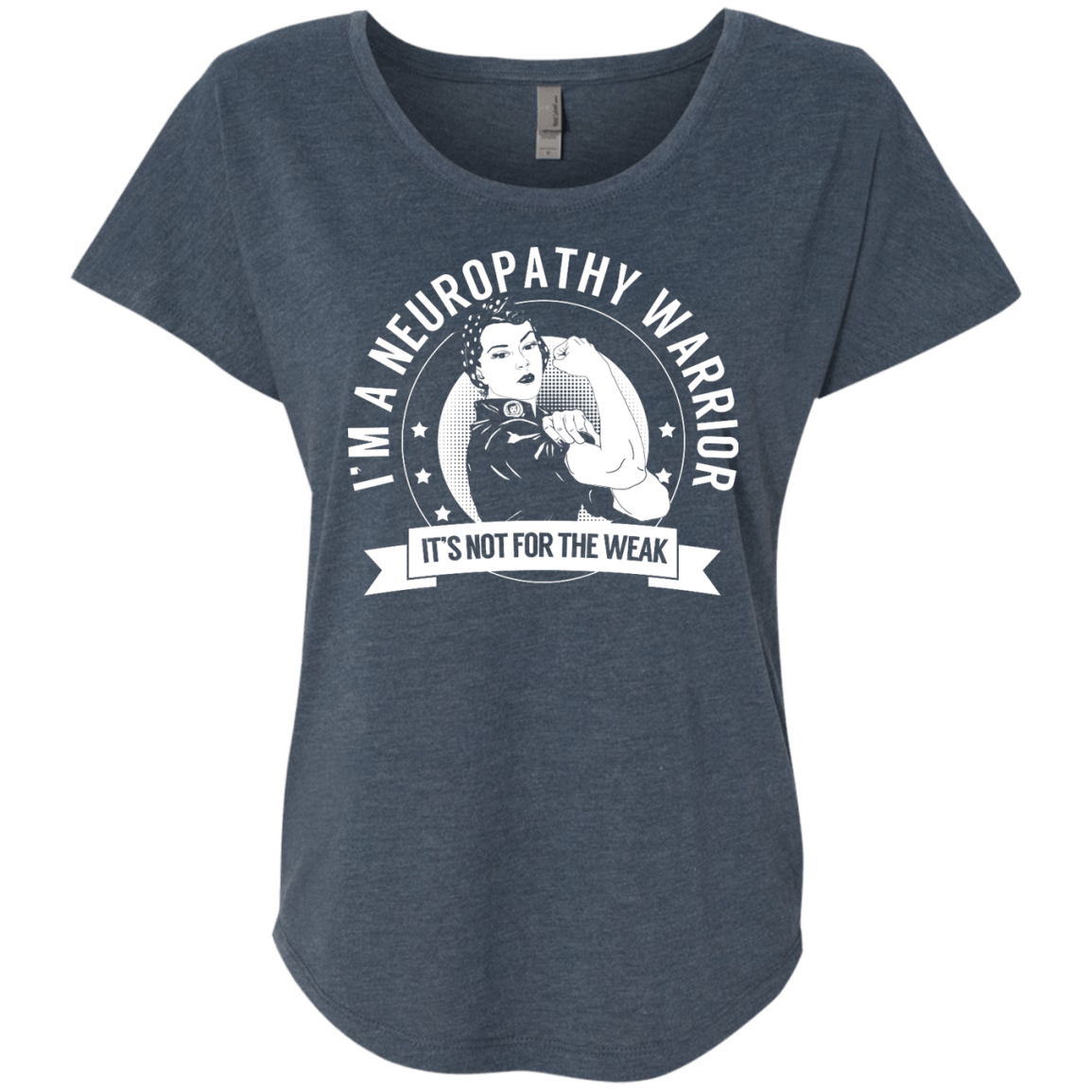 Neuropathy Warrior Not For The Weak Dolman Sleeve - The Unchargeables