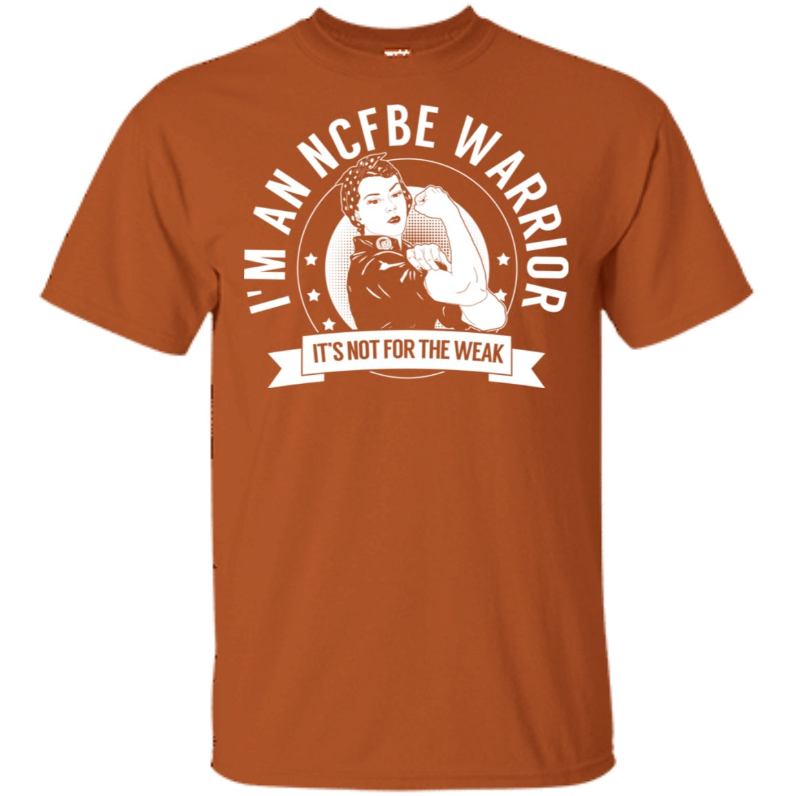 Non-cystic fibrosis bronchiectasis -  NCFBE Warrior NFTW Cotton Unisex Shirt - The Unchargeables