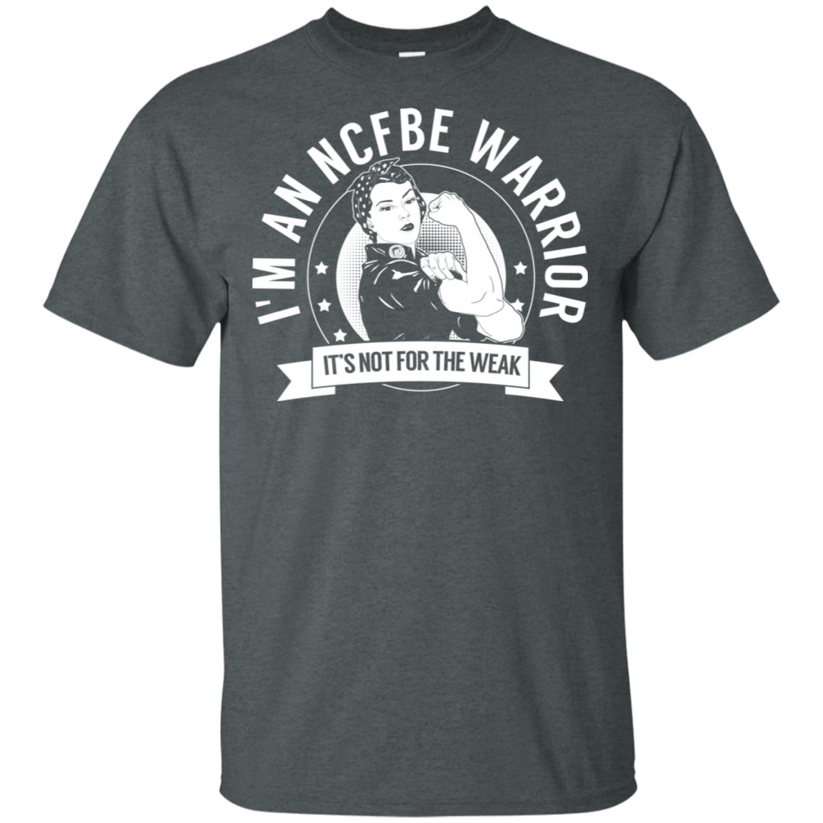 Non-cystic fibrosis bronchiectasis -  NCFBE Warrior NFTW Cotton Unisex Shirt - The Unchargeables