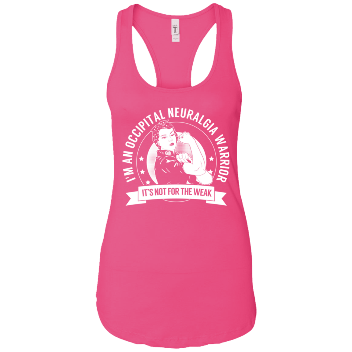 Occipital Neuralgia Warrior NFTW Ideal Racerback Tank - The Unchargeables