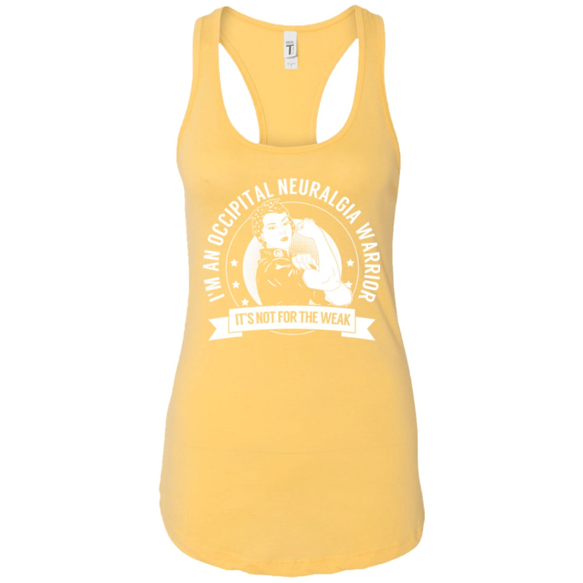 Occipital Neuralgia Warrior NFTW Ideal Racerback Tank - The Unchargeables