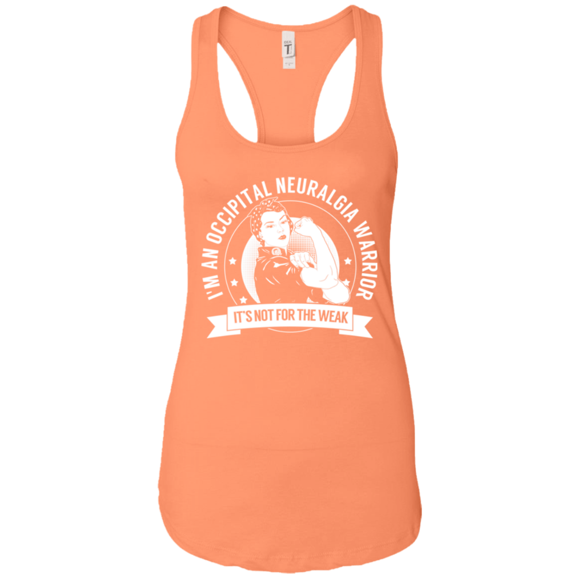 Occipital Neuralgia Warrior NFTW Ideal Racerback Tank - The Unchargeables