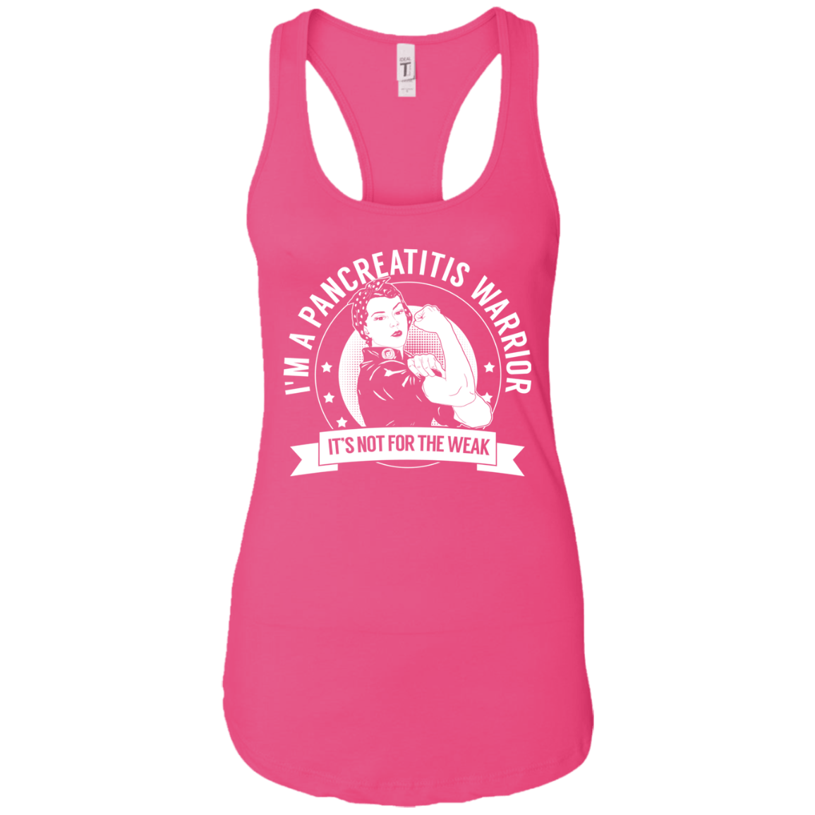 Pancreatitis Warrior NFTW Ideal Racerback Tank - The Unchargeables