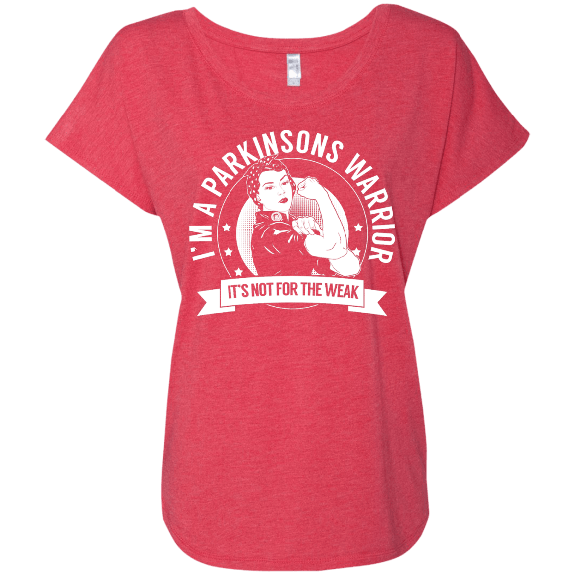 Parkinsons Warrior Not For The Weak  Dolman Sleeve - The Unchargeables