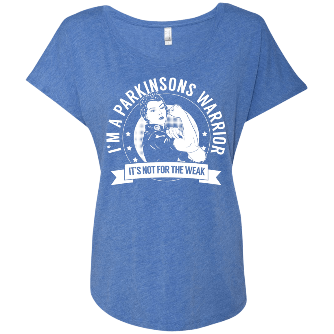 Parkinsons Warrior Not For The Weak  Dolman Sleeve - The Unchargeables