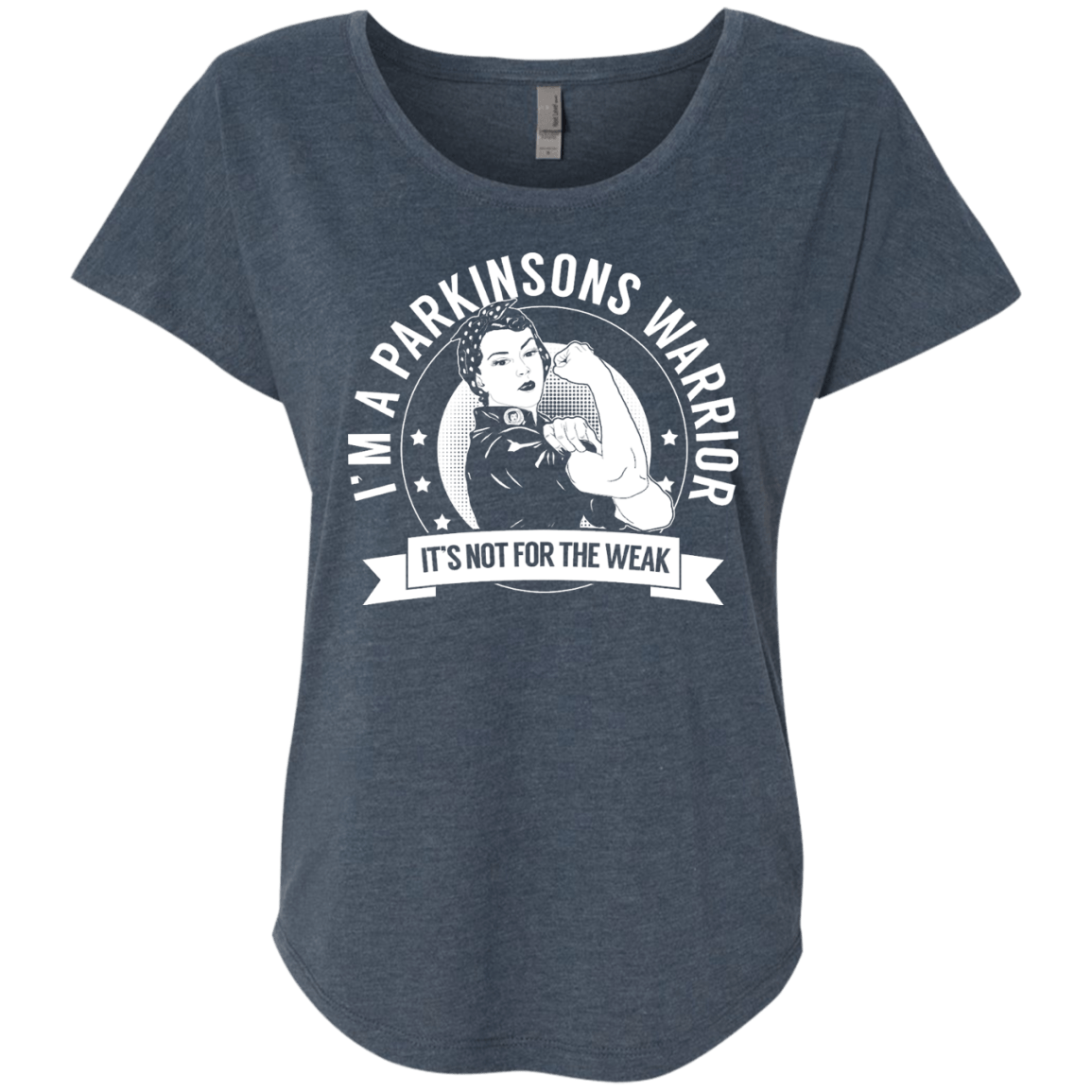 Parkinsons Warrior Not For The Weak  Dolman Sleeve - The Unchargeables