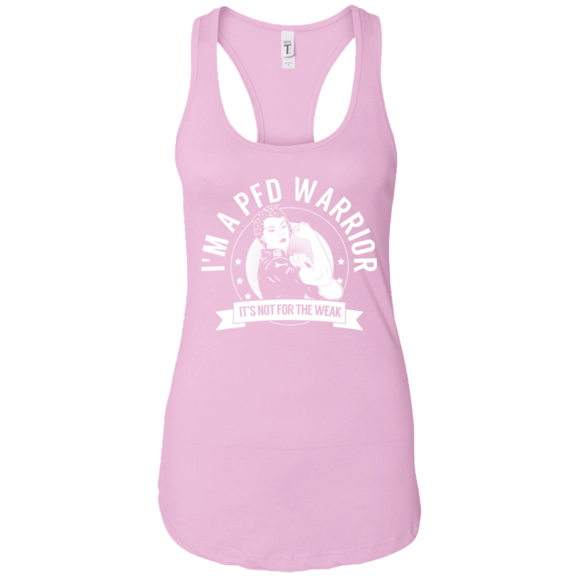 Pelvic Floor Dysfunction - PFD Warrior NFTW Ideal Racerback Tank - The Unchargeables