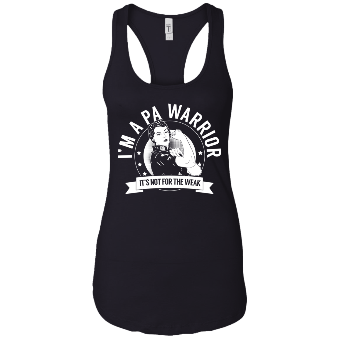 Pernicious Anaemia - PA Warrior NFTW Ideal Racerback Tank - The Unchargeables