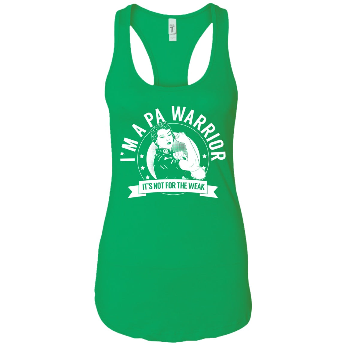 Pernicious Anaemia - PA Warrior NFTW Ideal Racerback Tank - The Unchargeables