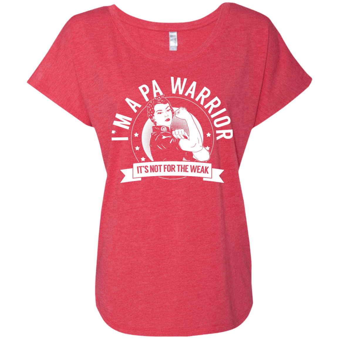 Pernicious Anaemia - PA Warrior Not For The Weak Dolman Sleeve - The Unchargeables