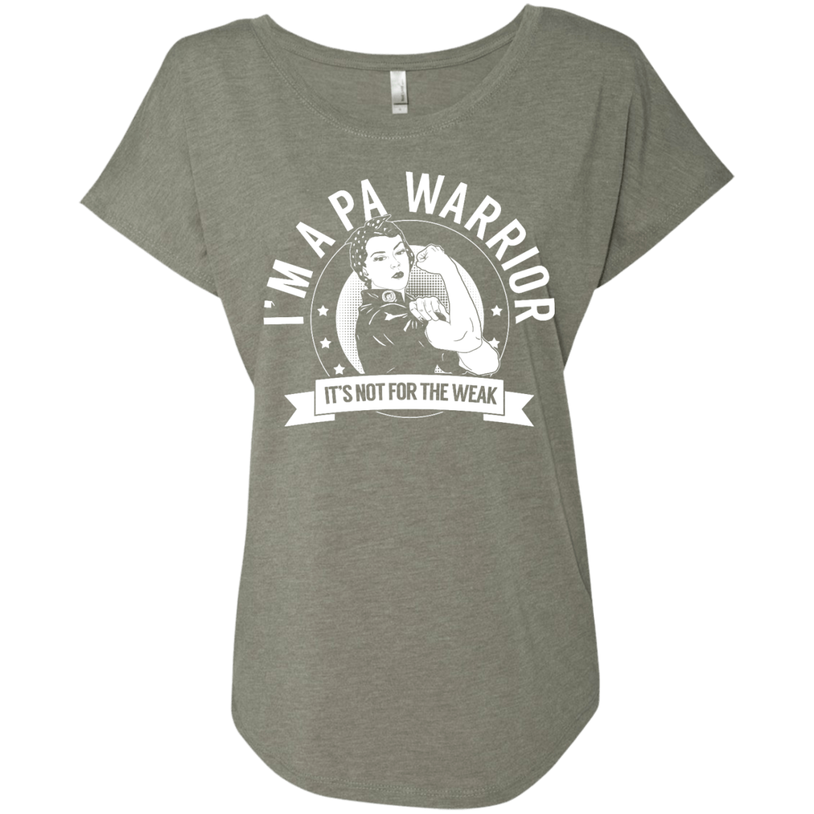 Pernicious Anaemia - PA Warrior Not For The Weak Dolman Sleeve - The Unchargeables