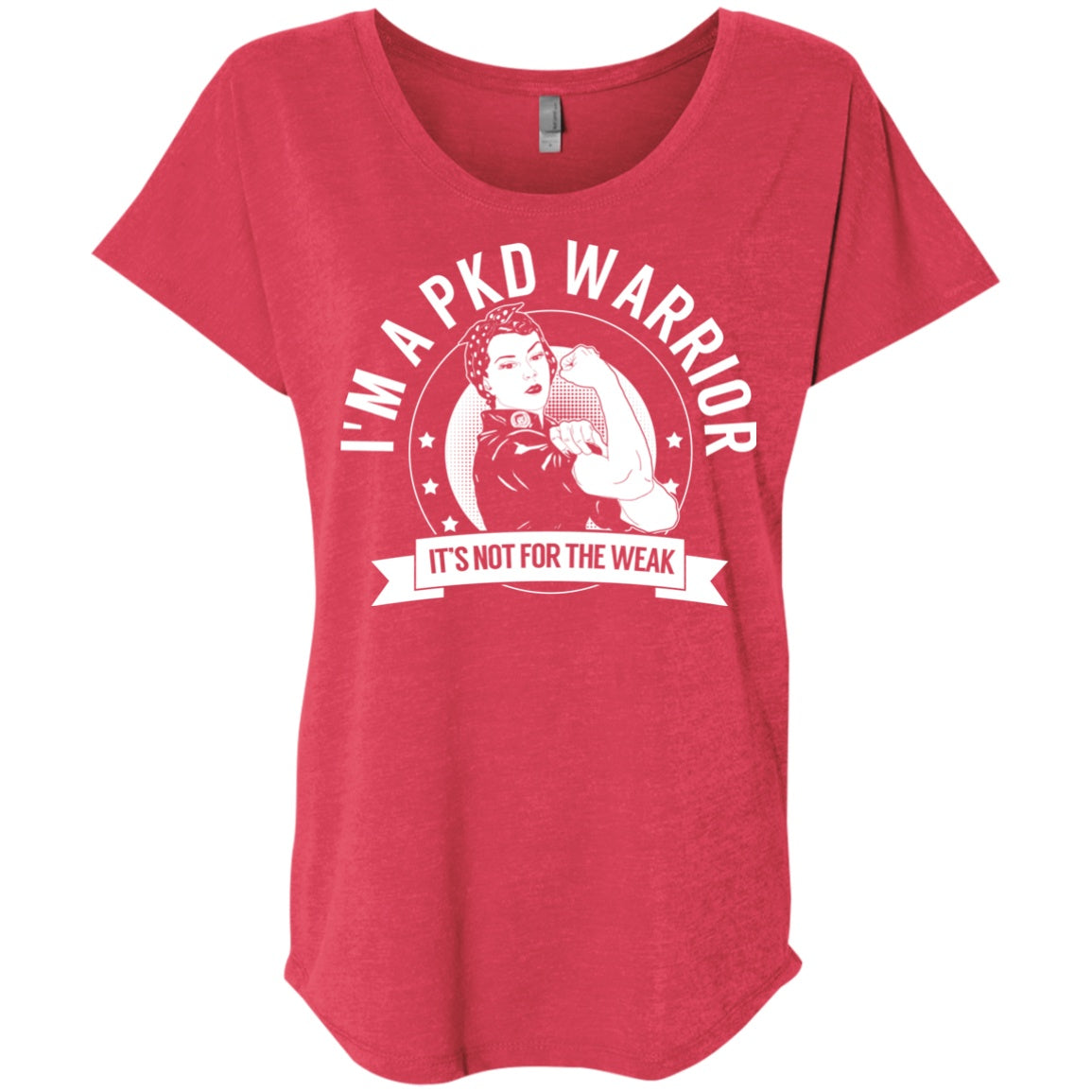 Polycystic Kidney Disease - PKD Warrior NFTW Dolman Sleeve - The Unchargeables