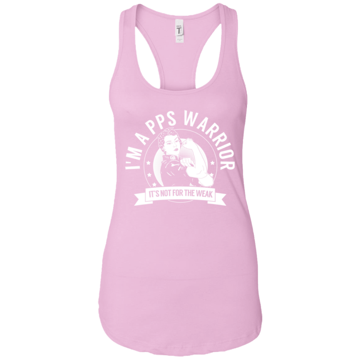 Post Polio Syndrome - PPS Warrior NFTW Ideal Racerback Tank - The Unchargeables