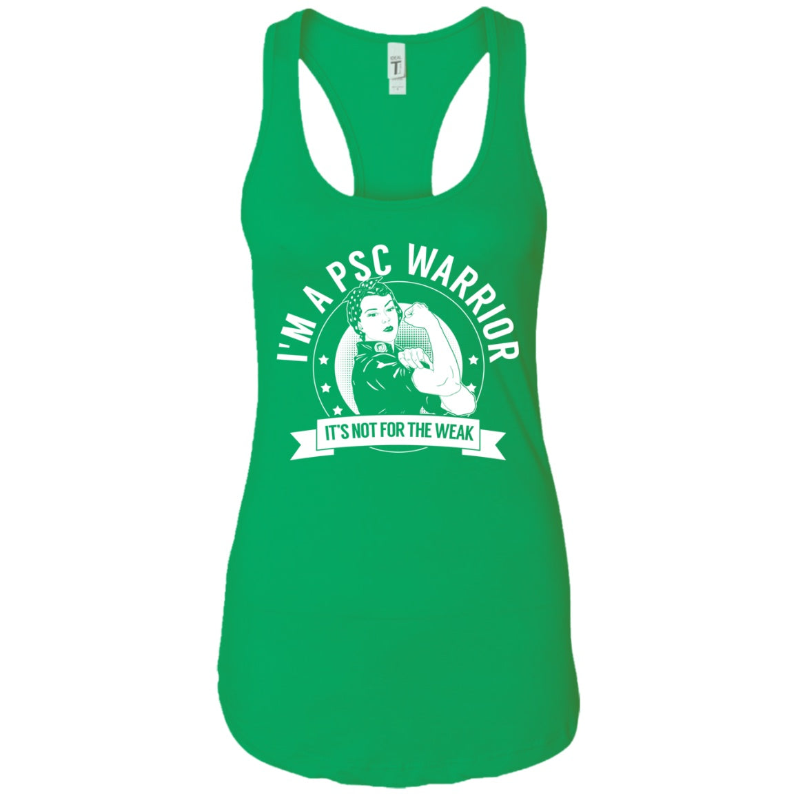 Primary Sclerosing Cholangitis - PSC Warrior NFTW Ideal Racerback Tank - The Unchargeables