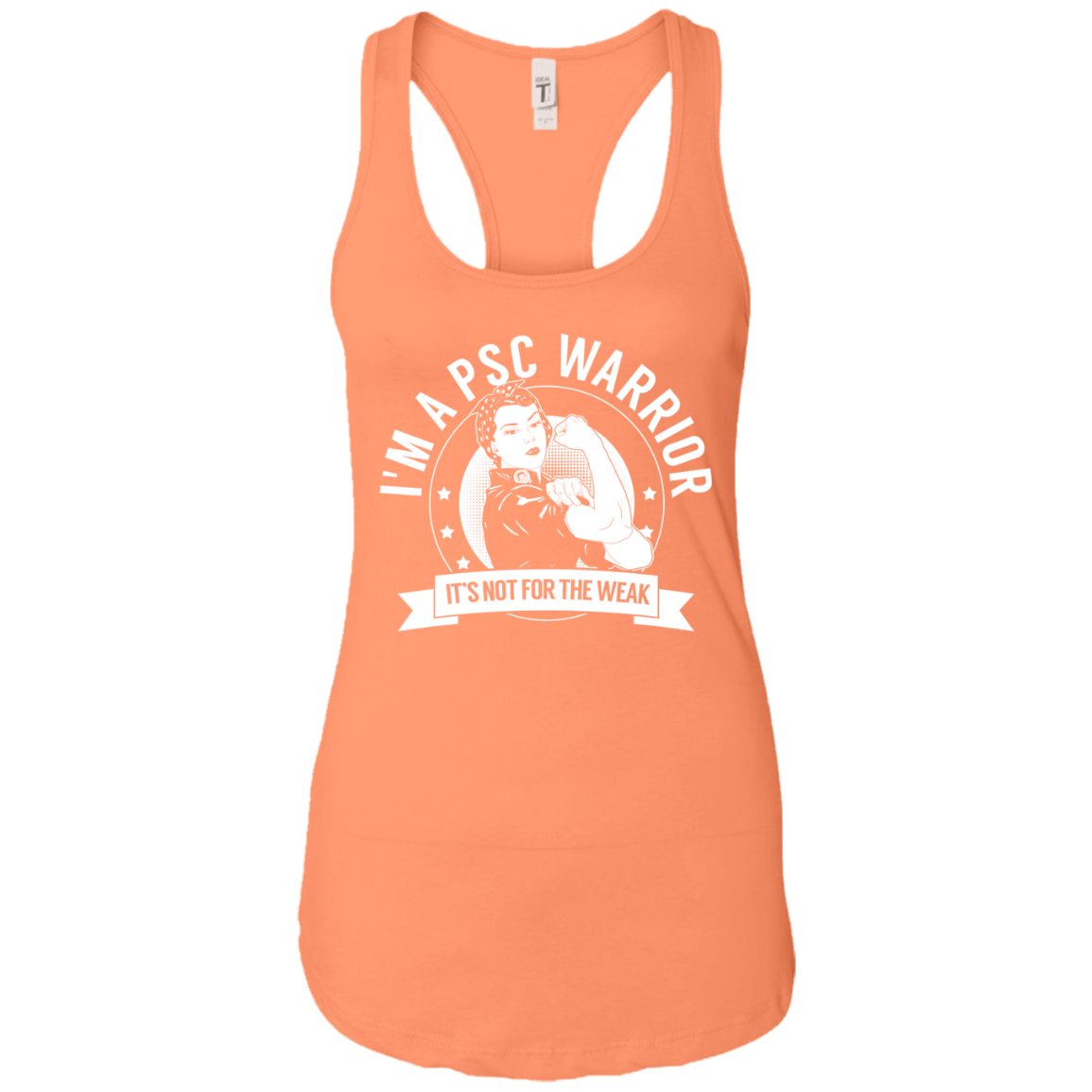 Primary Sclerosing Cholangitis - PSC Warrior NFTW Ideal Racerback Tank - The Unchargeables