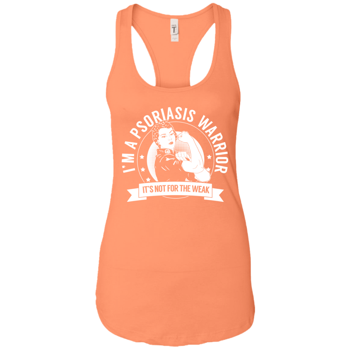 Psoriasis Warrior NFTW Ideal Racerback Tank - The Unchargeables