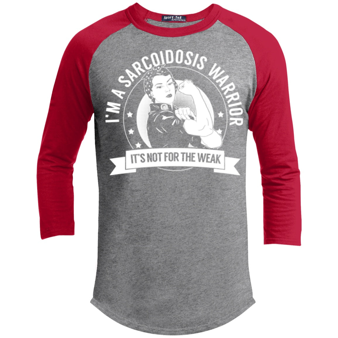 Sarcoidosis Warrior Not For The Weak Baseball Shirt - The Unchargeables
