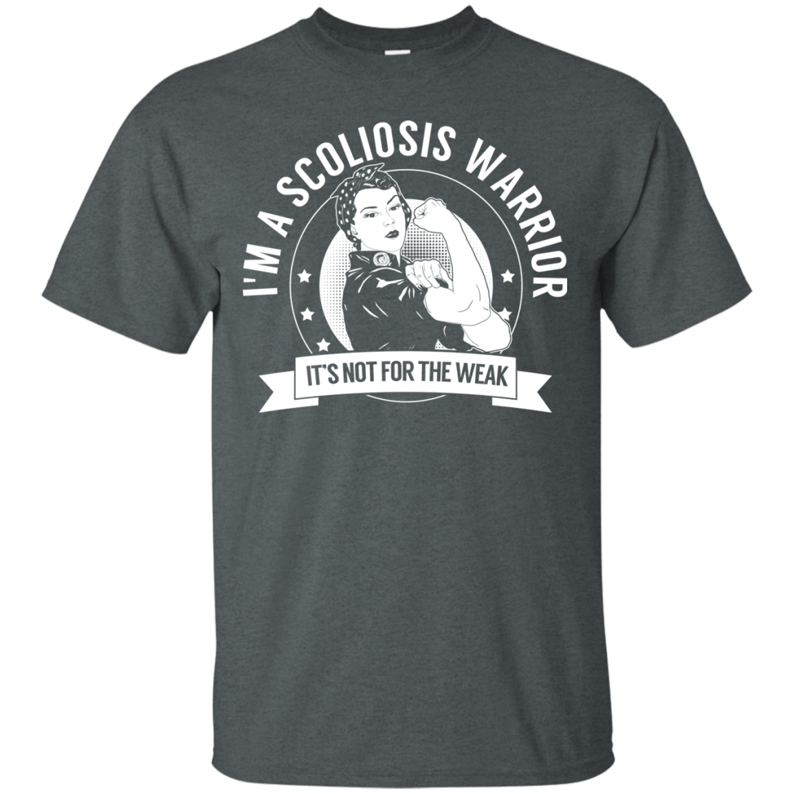 Scoliosis Warrior Not For The Weak Unisex Shirt - The Unchargeables