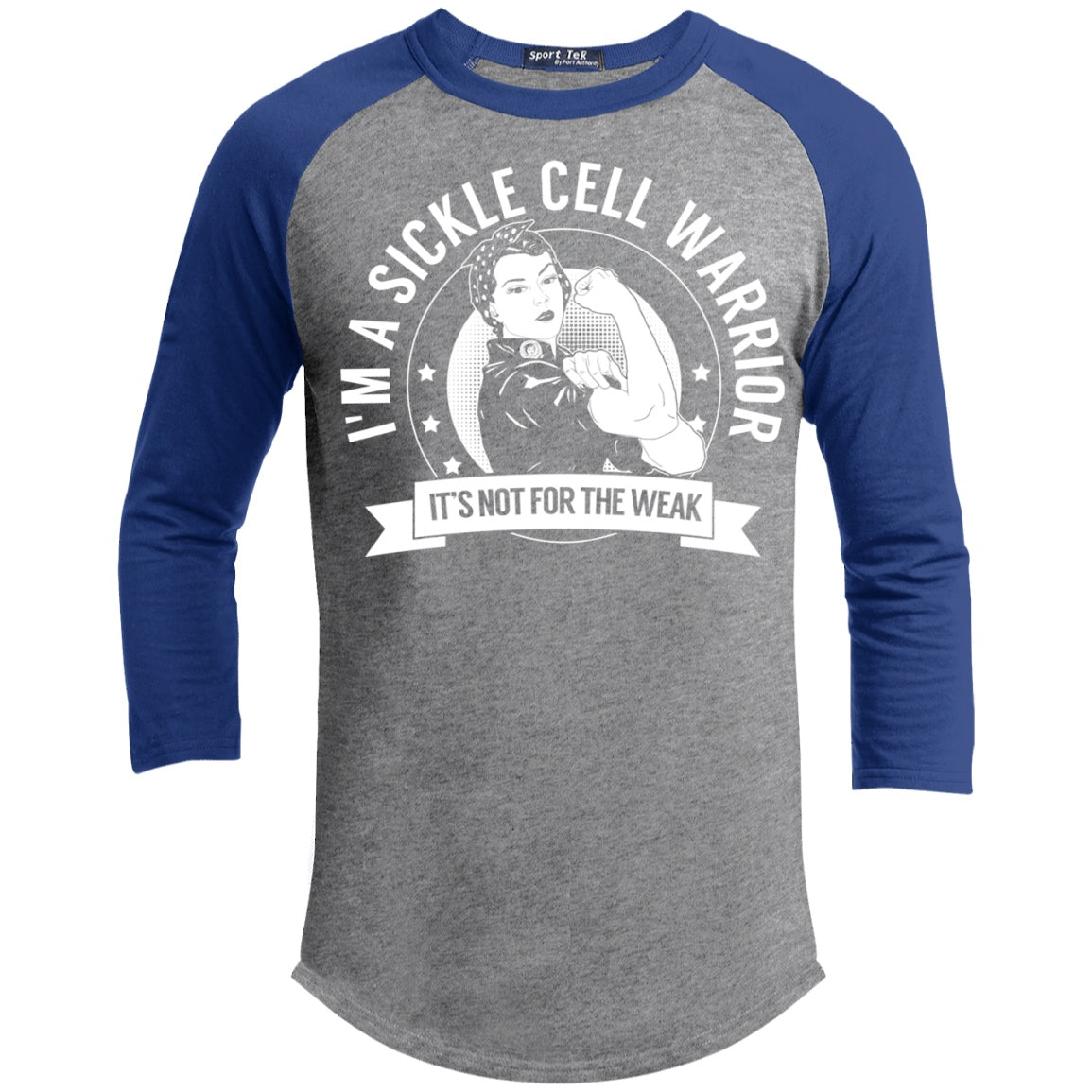 Sickle Cell Anemia - Sickle Cell Warrior NFTW Baseball Shirt - The Unchargeables