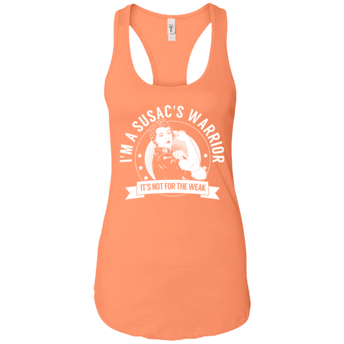 Susac&#39;s Syndrome - Susac&#39;s Warrior NFTW Ideal Racerback Tank - The Unchargeables