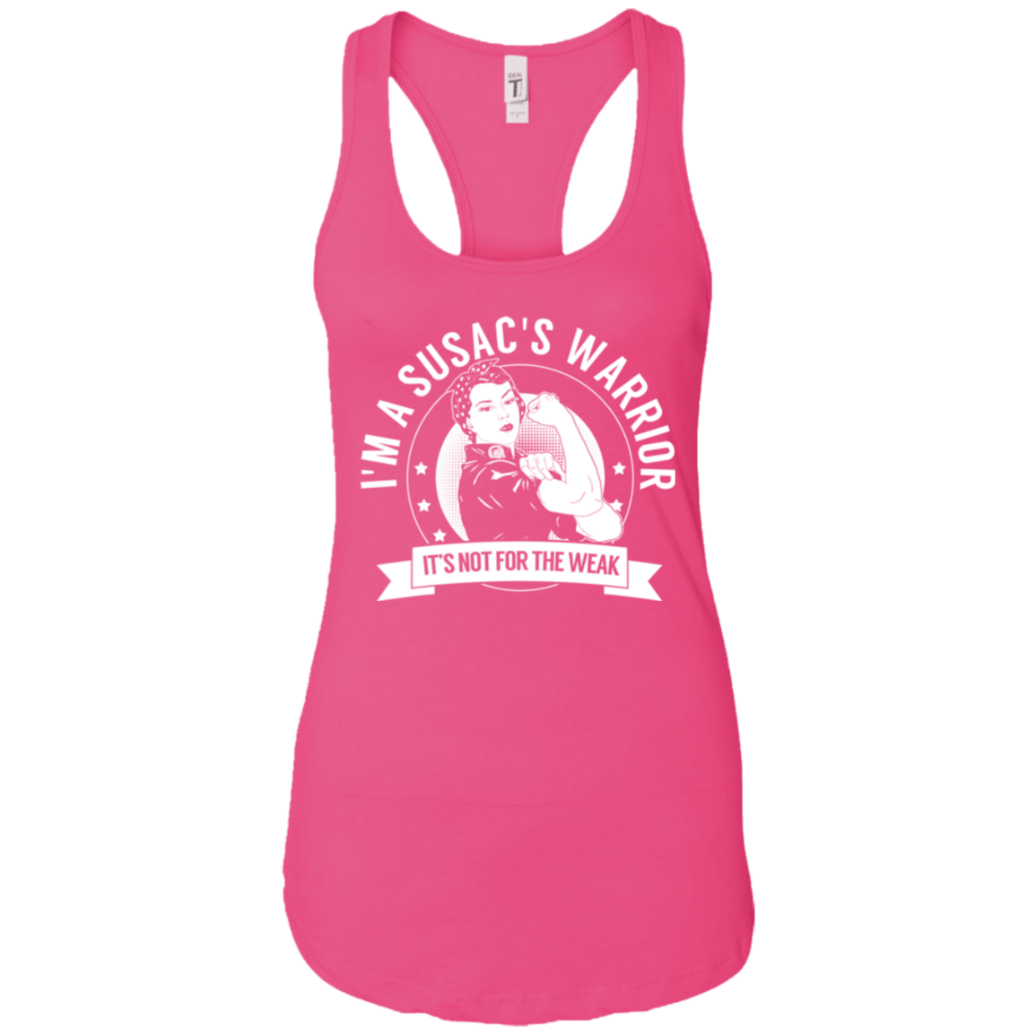 Susac's Syndrome - Susac's Warrior NFTW Ideal Racerback Tank - The Unchargeables