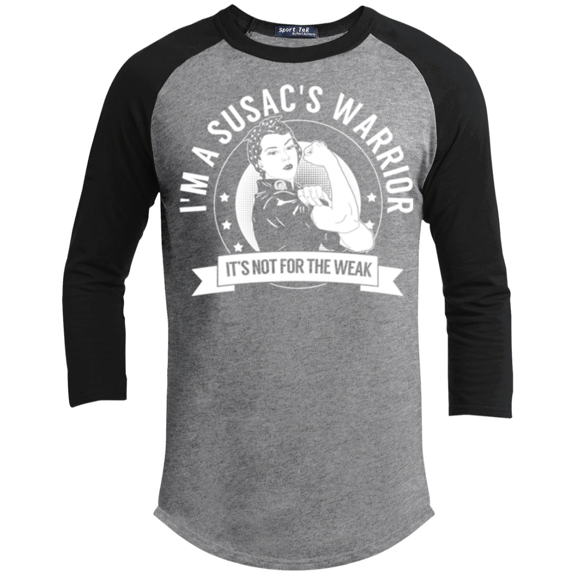 Susac&#39;s Warrior Not For The Weak Baseball Shirt - The Unchargeables