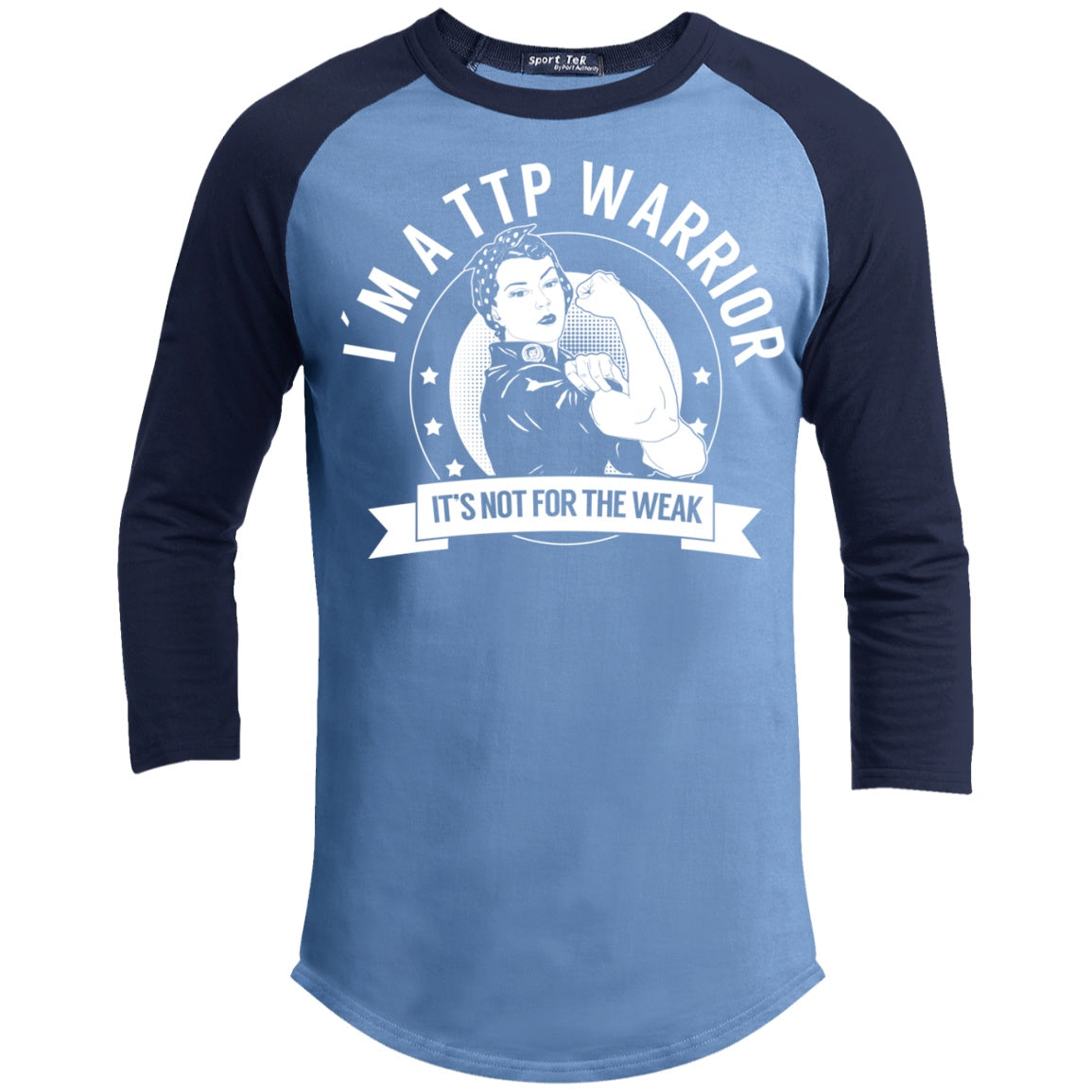 Thrombotic Thrombocytopenic Purpura - TTP Warrior NFTW Baseball Shirt - The Unchargeables