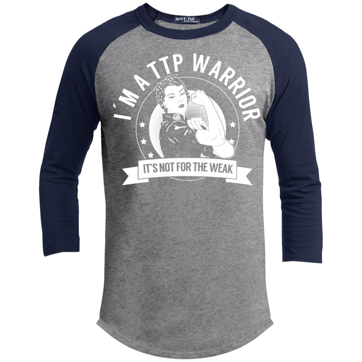 Thrombotic Thrombocytopenic Purpura - TTP Warrior NFTW Baseball Shirt - The Unchargeables