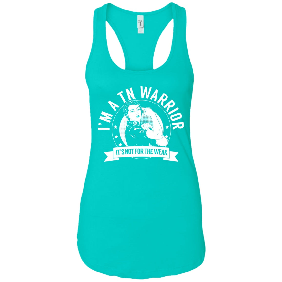 Trigeminal Neuralgia - TN Warrior NFTW Ideal Racerback Tank - The Unchargeables