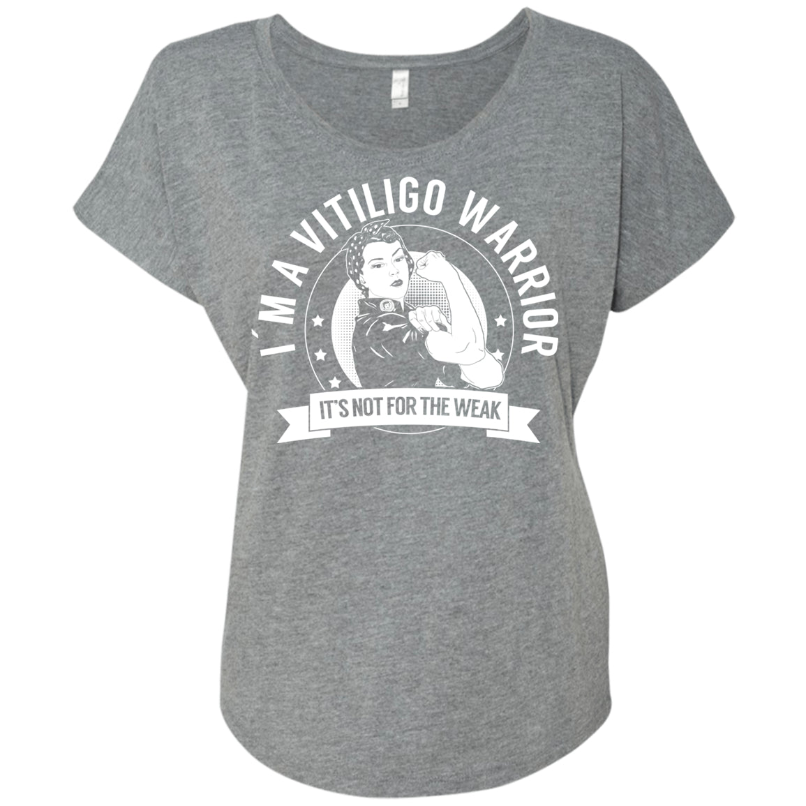 Vitiligo Warrior NFTW Dolman Sleeve - The Unchargeables