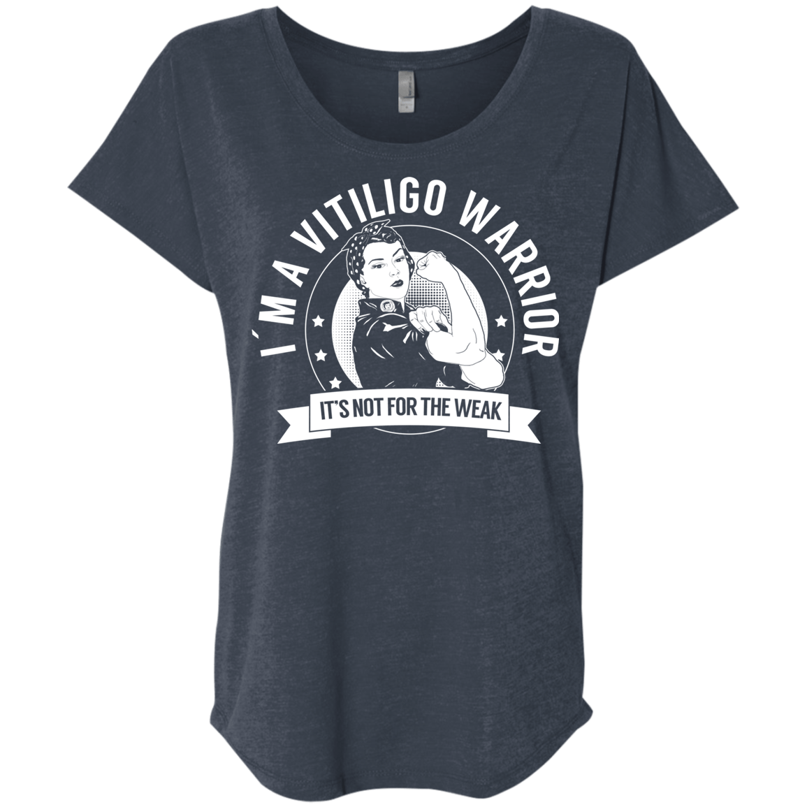 Vitiligo Warrior NFTW Dolman Sleeve - The Unchargeables